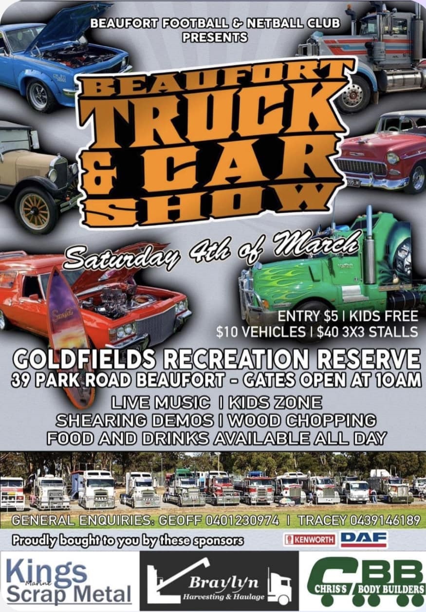 Beaufort Car and Truck Show Pyrenees Shire Council