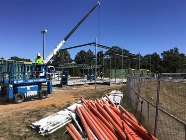 Construction of Lexton Community Hub