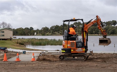 Beaufort Lake foreshore improvements