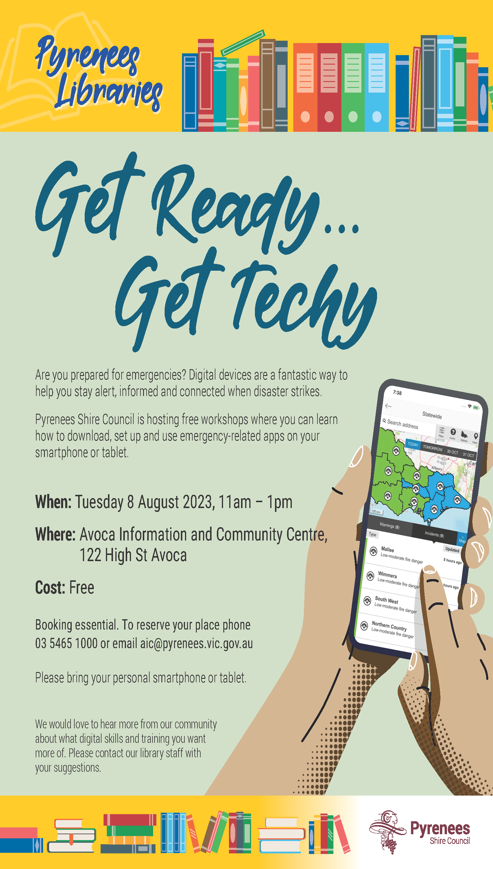 Pyrenees Libraries - Seniors Digital Literacy A4_Avoca.png