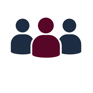 A text based image with PSC logo and Council values: Community Centred, Accountable and Responsive